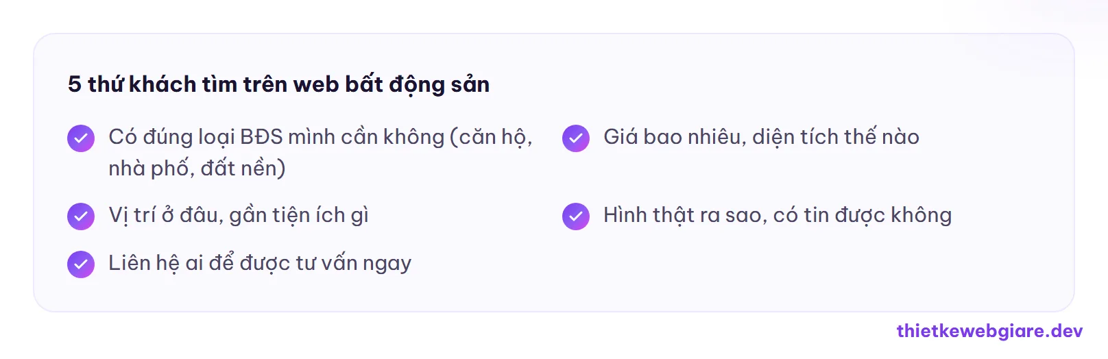 5 thứ khách tìm trên web bất động sản — thiết kế web bất động sản