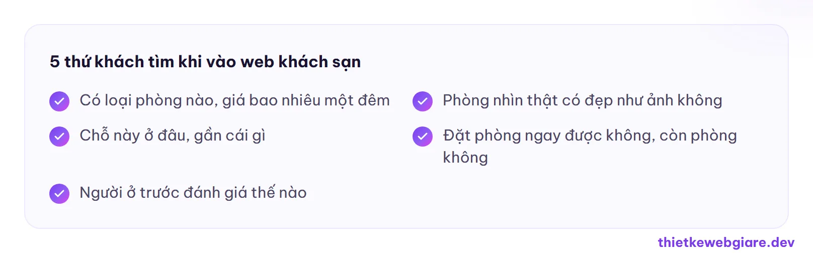 5 thứ khách tìm khi vào web khách sạn — thiết kế web khách sạn