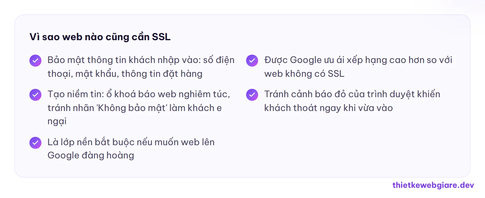 Vì sao web nào cũng cần SSL — chứng chỉ SSL là gì