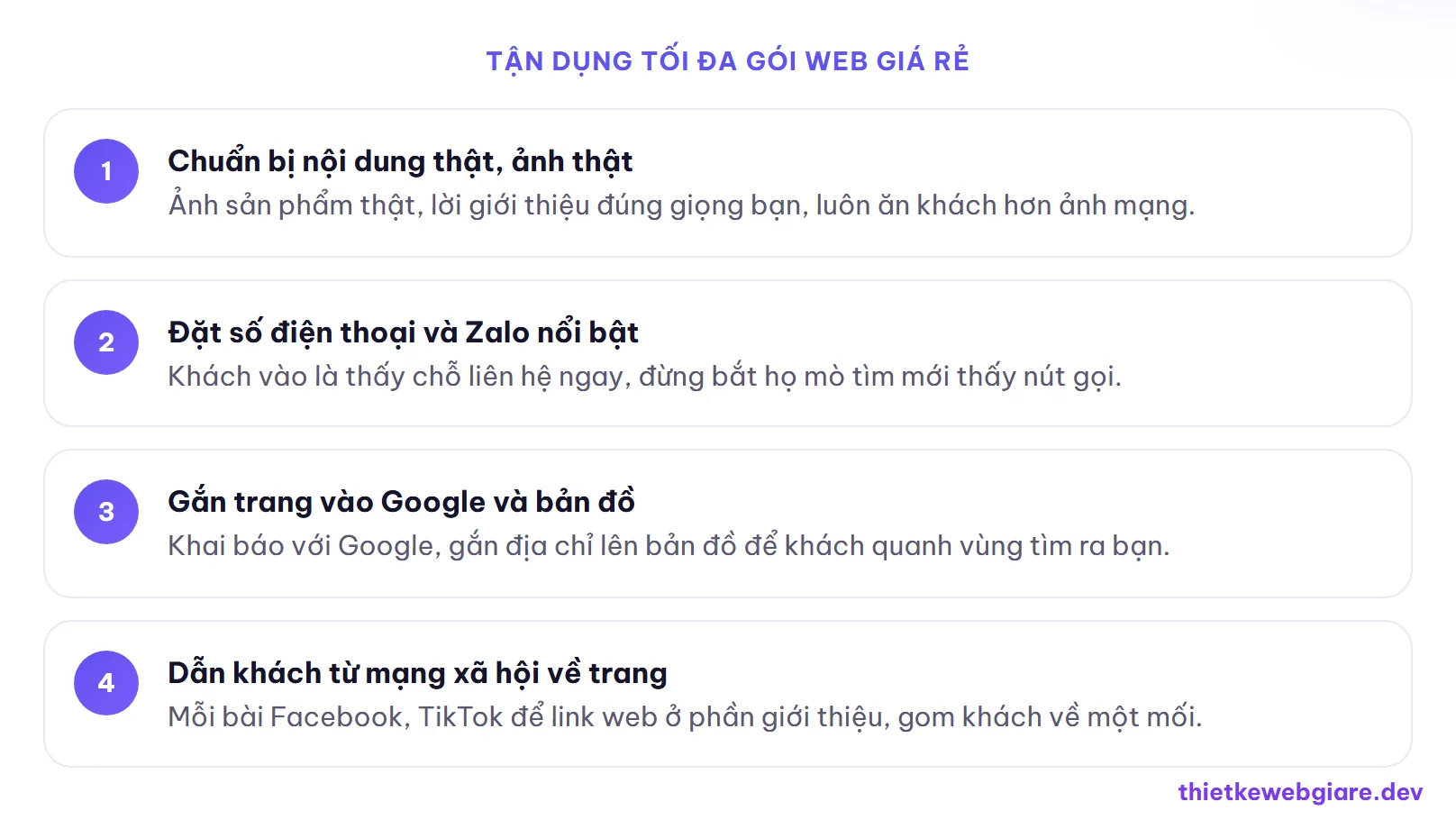 Tận dụng tối đa gói web giá rẻ — thiết kế web giá rẻ dưới 2 triệu gồm những gì