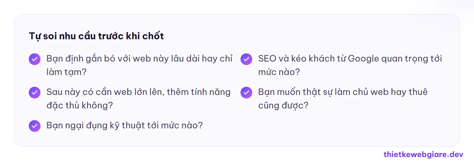 Tự soi nhu cầu trước khi chốt — wordpress hay wix